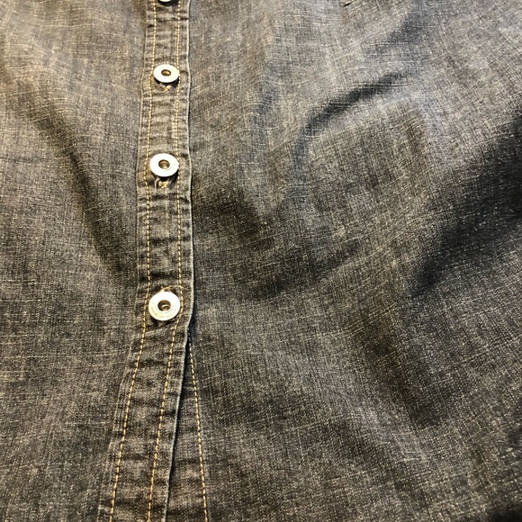 Vintage Smart Set Denim Dress Women’s Size 11, loops for Belt - Picture 6 of 12